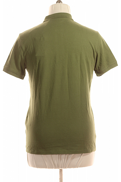 U.S.POLO ASSN. Pánské Tričko Zelené Second hand Vel. L