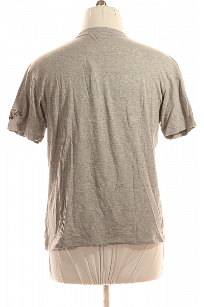 Geographical Norway Pánské Tričko Šedé Vel. XXL+