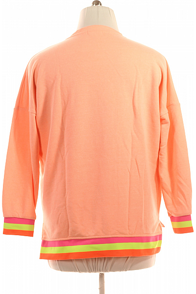 Dámská Mikina Oranžová Zwillingsherz Vel. L