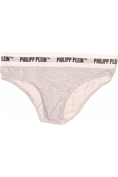 Dámské Kalhotky Šedé PHILLIP PLEIN Second hand Vel. M