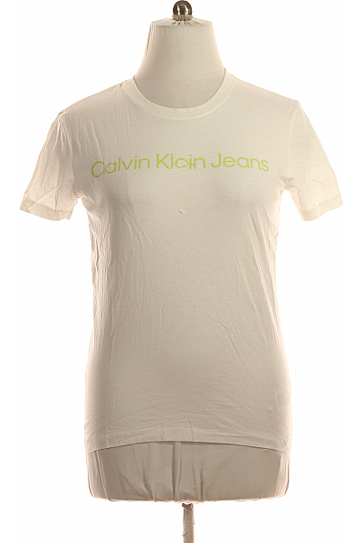 Calvin Klein Dámské Tričko Bílé Second Hand Vel. XL