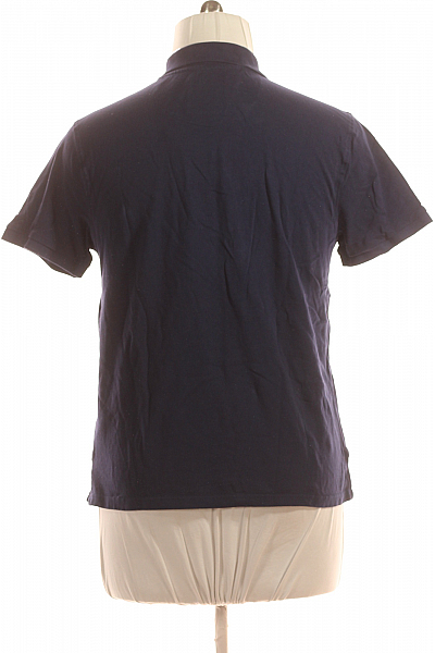 Pánské Tričko s Límečkem Modré Eight2Nine Vel. L