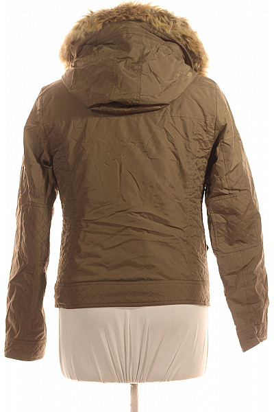 Zimní Dámská Bunda Hnědá Vel. XL