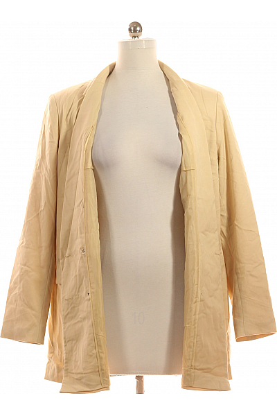 Letní Dámské Sako Béžové Vel.  42