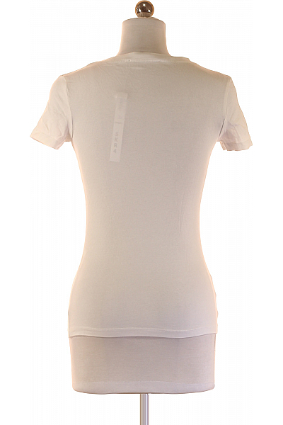 MOSCHINO Dámské Tričko Bílé Vel. 34