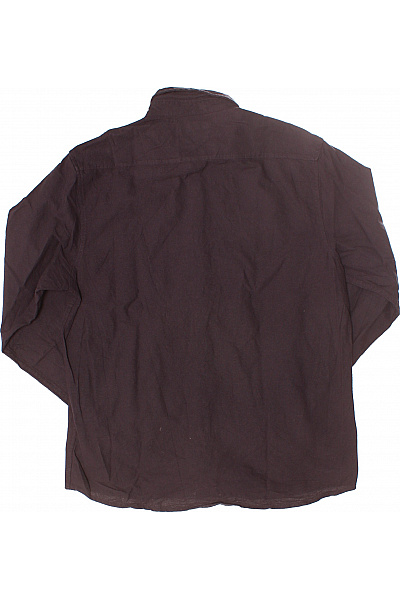 Pánská Košile Jednobarevná Černá TOKYO LAUNDRY Vel. L