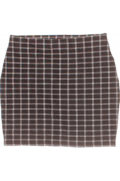 Orsay Kostkovaná  Sukně Černobílá Vel. XL