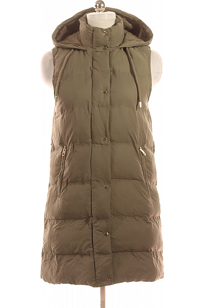 Teplá Dámská Vesta Khaká ZARA Vel.  S