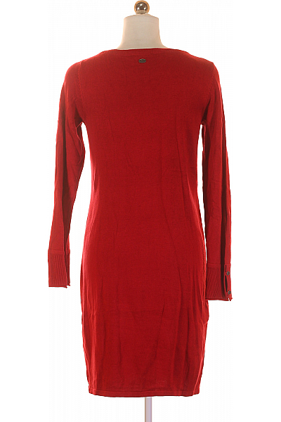 Esprit  Šaty Pletené Červené Vel. XS