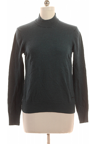 Dámský Svetr Zelený DANIEL HECHTER Second Hand Vel. L