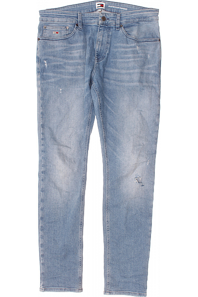 TOMMY HILFIGER Pánské Džíny Modré Vel. 34/34