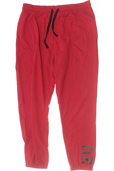 Pánské Kalhoty Vínová Donna Karan Vel. L