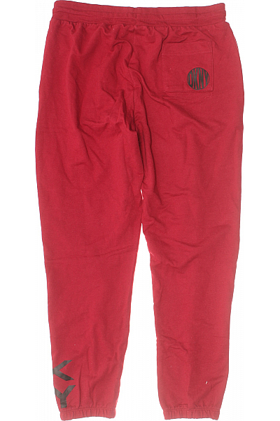 Pánské Kalhoty Vínová Donna Karan Vel. L