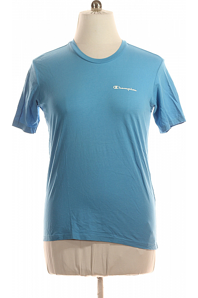 Sportovní Pánské Tričko Modré Champion Second Hand Vel. M