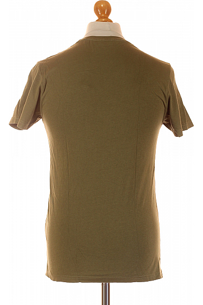 Jednoduché Pánské Tričko Zelené