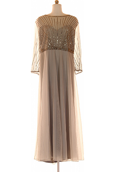 Jkara Šaty Šedé Second hand Vel. 24W