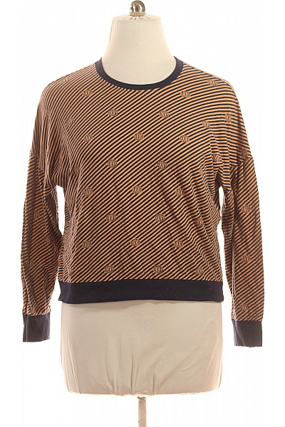 Dámské Tričko Hnědé Donna Karan Vel. XL