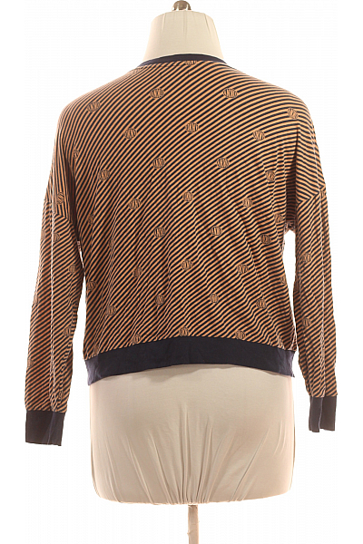 Dámské Tričko Hnědé Donna Karan Vel. XL