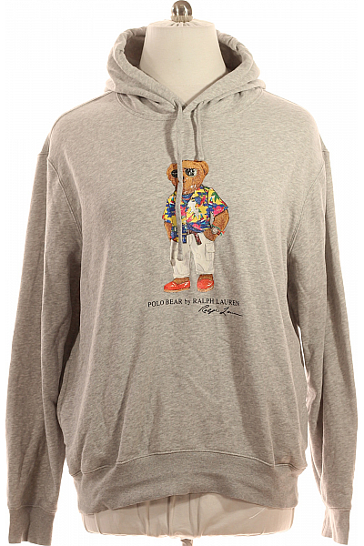Pánská Mikina Šedá Ralph Lauren Vel. XL