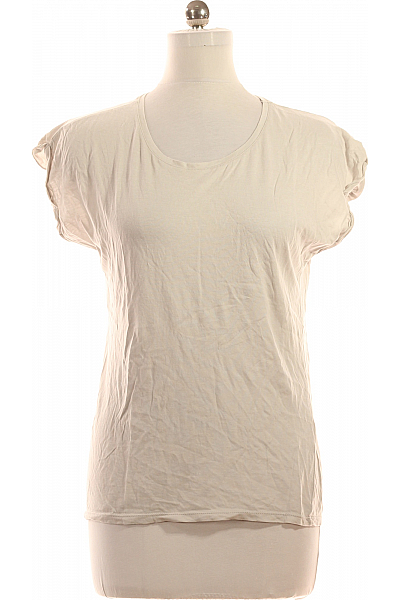 COTTON CANDY Jednoduché Dámské Tričko Šedé Vel. M