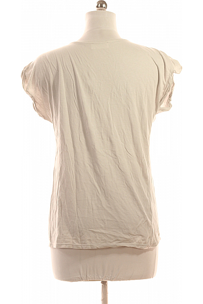 COTTON CANDY Jednoduché Dámské Tričko Šedé Vel. M