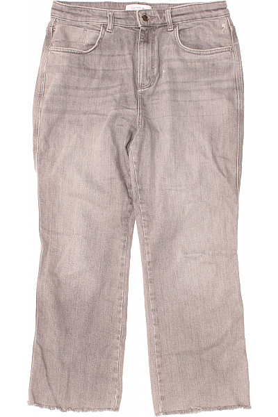 Bootcut Dámské Džíny Šedé COMMA Vel. 42