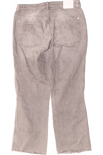 Bootcut Dámské Džíny Šedé COMMA Vel. 42