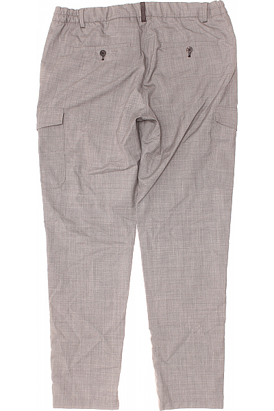 Pánské Kalhoty Vlněné Šedé Hiltl Second hand Vel. 50