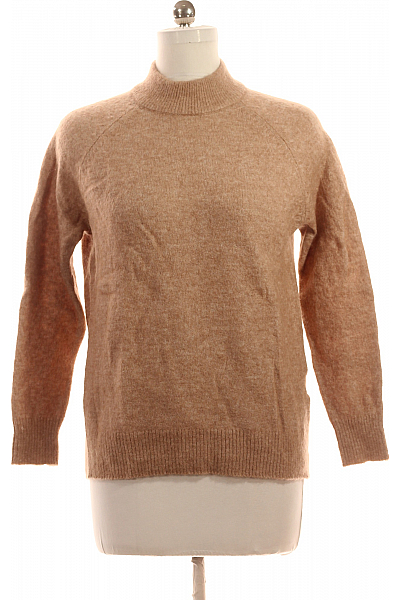 SELECTED Dámský Svetr Vlněný Hnědý