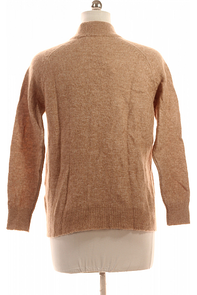 SELECTED Dámský Svetr Vlněný Hnědý