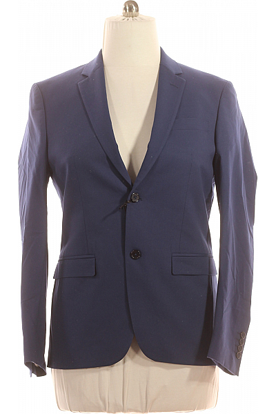 Pánské Sako Modré Roberto Cavalli Vel. 50