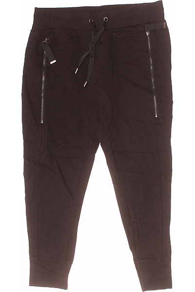 Dámské Kalhoty Rovné Černé Vel. XL Dámské Kalhoty Rovné Černé Vel. XL