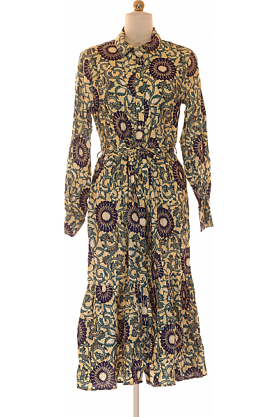 Košilové  Šaty Barevné OBJECT Vel. 40