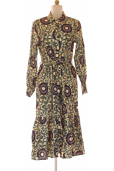 Košilové  Šaty Barevné OBJECT Vel. 40