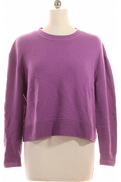 CLAUDIE PIERLOT Dámský Svetr Vlněný Fialový Second Hand