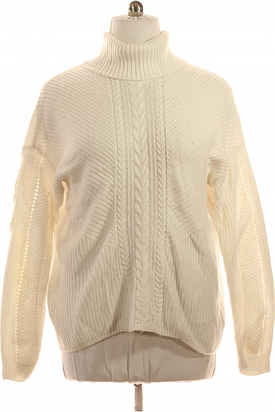 Dámský Svetr Bílý Vel. L