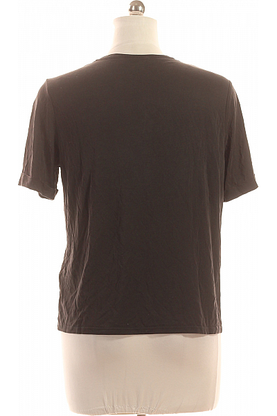 Dámské Tričko Černé Second hand Vel. M