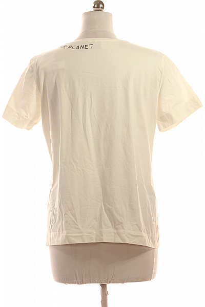 MARINA RINALDI Dámské Tričko s Potiskem Bílé