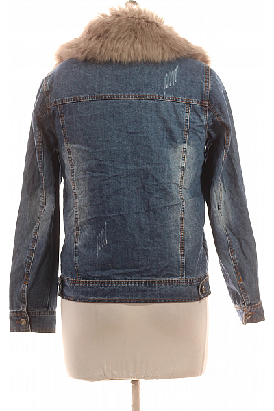 Dámská Přechodné Bundy Modrá Vel. M