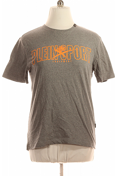Pánské Tričko Šedé PLEIN SPORT