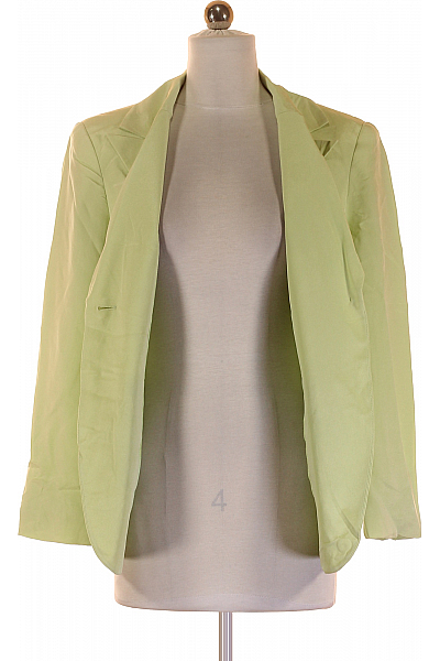 Dámské Blejzr Hedvábný Zelený Vel. 36