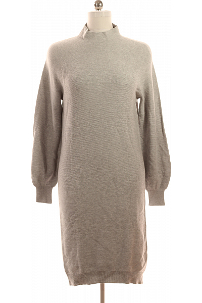 S.OLIVER  Šaty Pletené Šedé Vel. 38