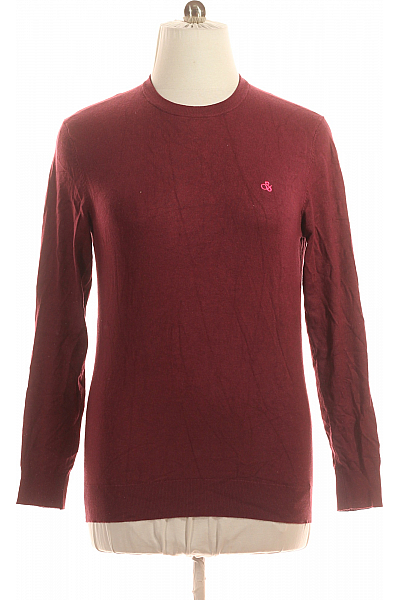 Scotch & Soda Pánský Pulovr Vínový Vel. M