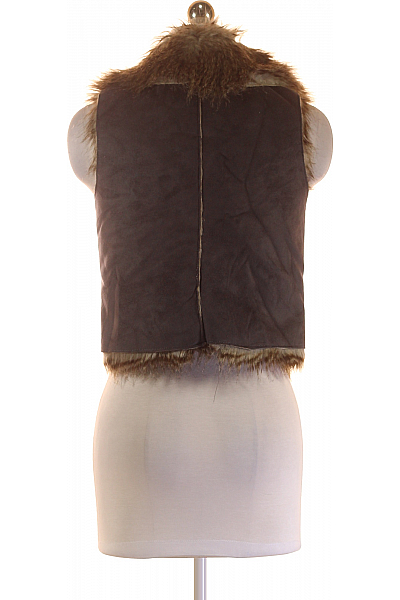 Kratká Dámská Vesta Šedá Vel. 36