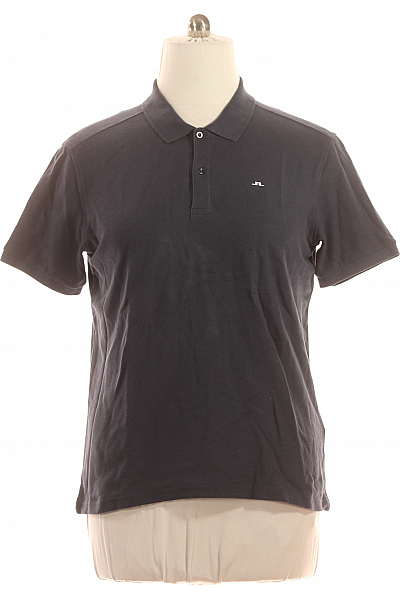 Pánské Tričko Modré J.Lindeberg Second Hand Vel. XL
