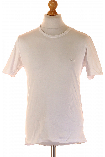 Hugo Boss Pánské Tričko Bílé Vel. M