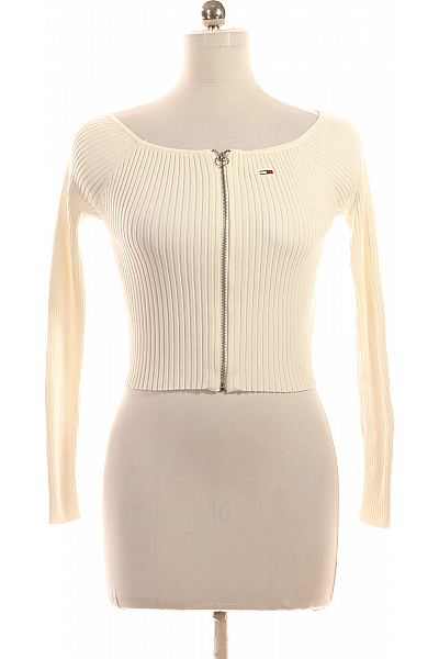 Dámský Cardigan Bílý TOMMY HILFIGER Vel. M