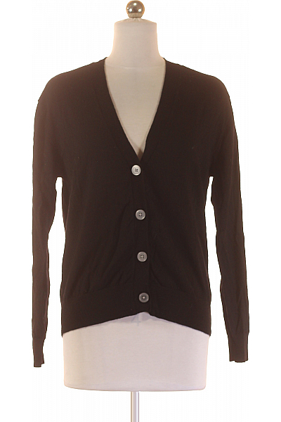 Dámský Svetr Vlněný Černý Vel. 36