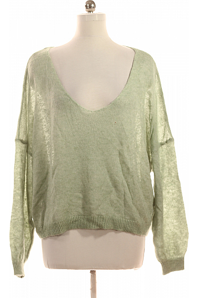 Dámský Svetr Zelený COTTON CANDY Vel. M