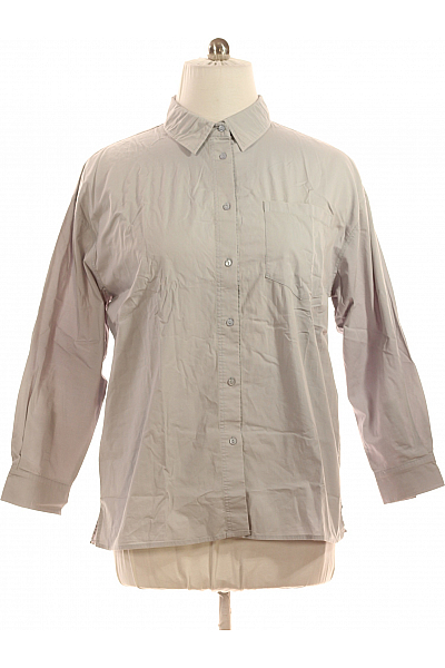 Společenská Dámská Košile Šedá Vel. L